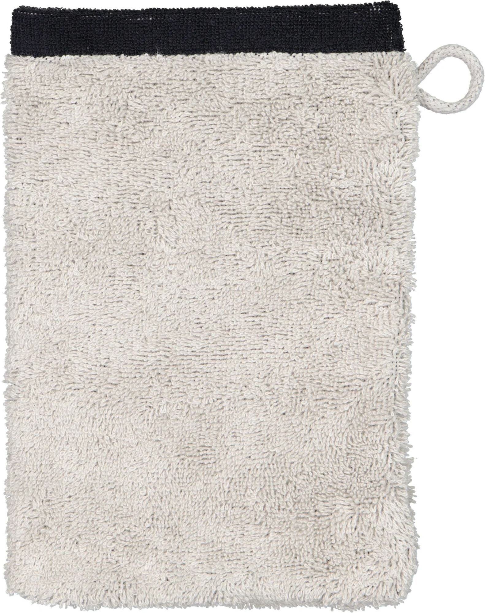 Rękawica kąpielowa Lifestyle Splash 16 x 22 cm szaro-czarna