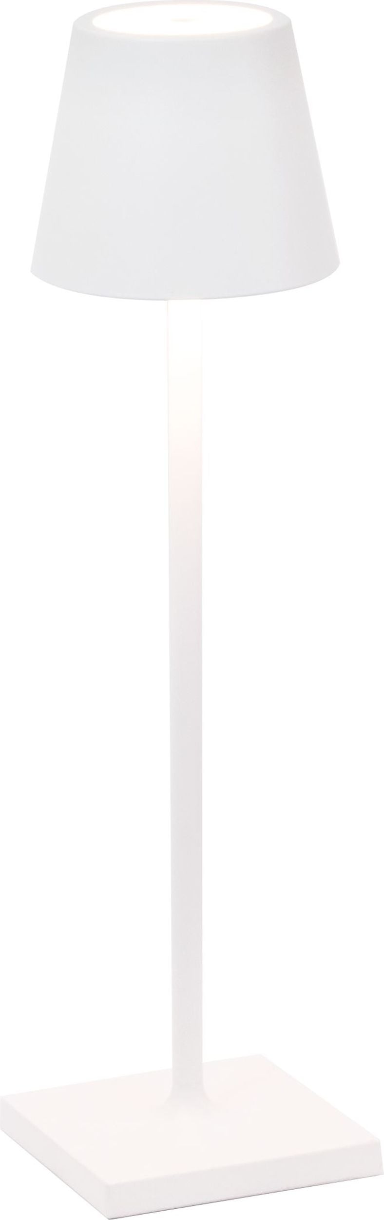 Lampa stołowa Poldina Micro 27 5 cm biała