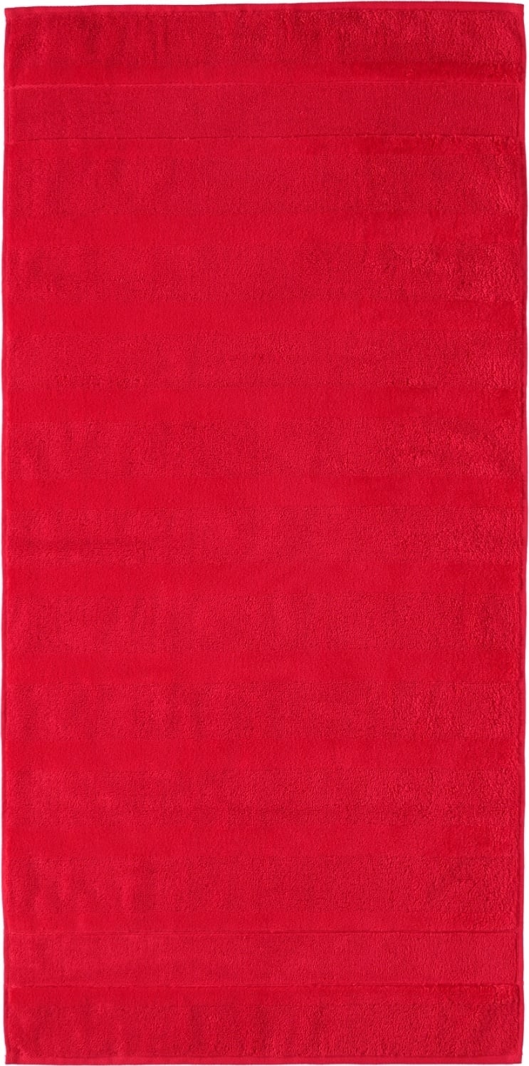 Ręcznik Noblesse II gładki 80 x 160 cm czerwony