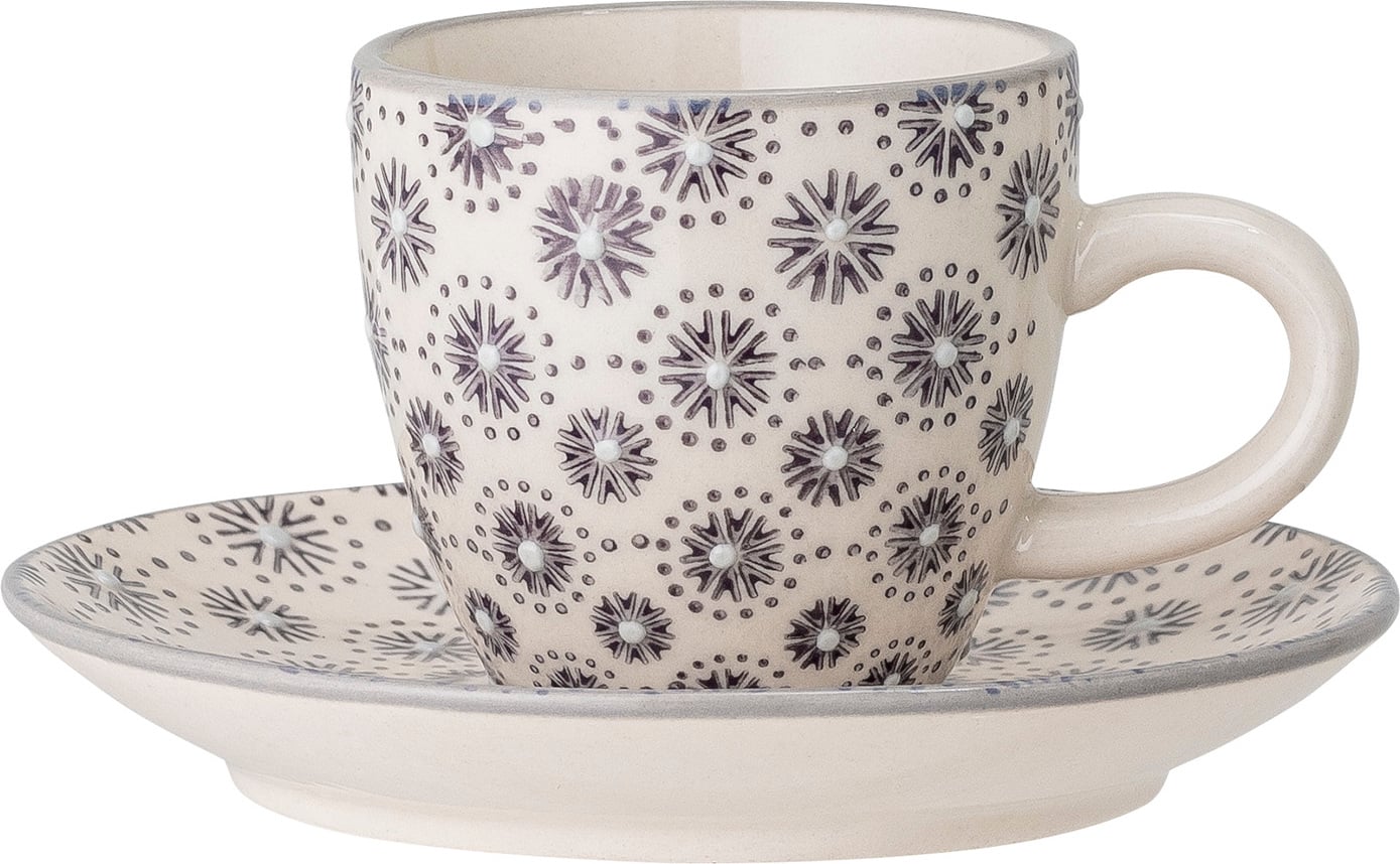 Filiżanka do espresso Elsa 80 ml ze spodkiem