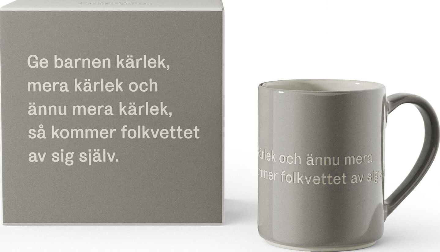 Kubek Astrid szary