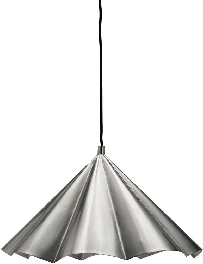 Lampa wisząca Flola 50 cm srebrna