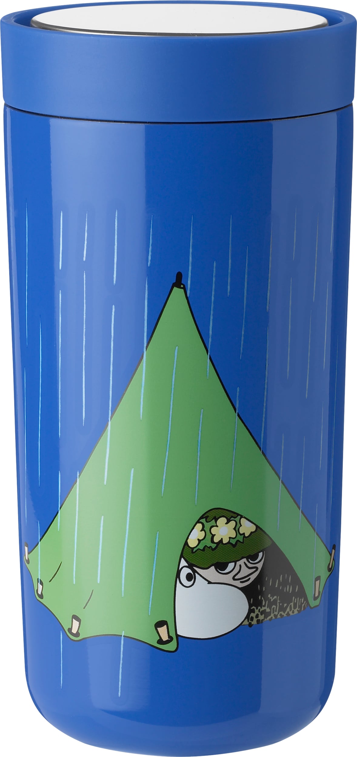 Kubek termiczny To-Go Click Muminki 400 ml kobaltowy