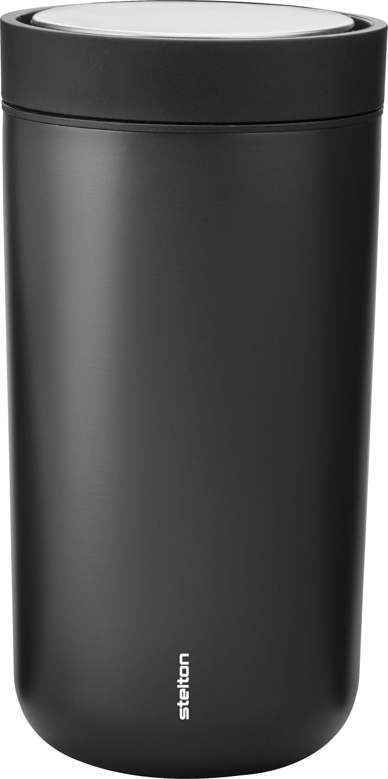 Kubek termiczny To-Go Click 200 ml metaliczny czarny z podwójnej stali