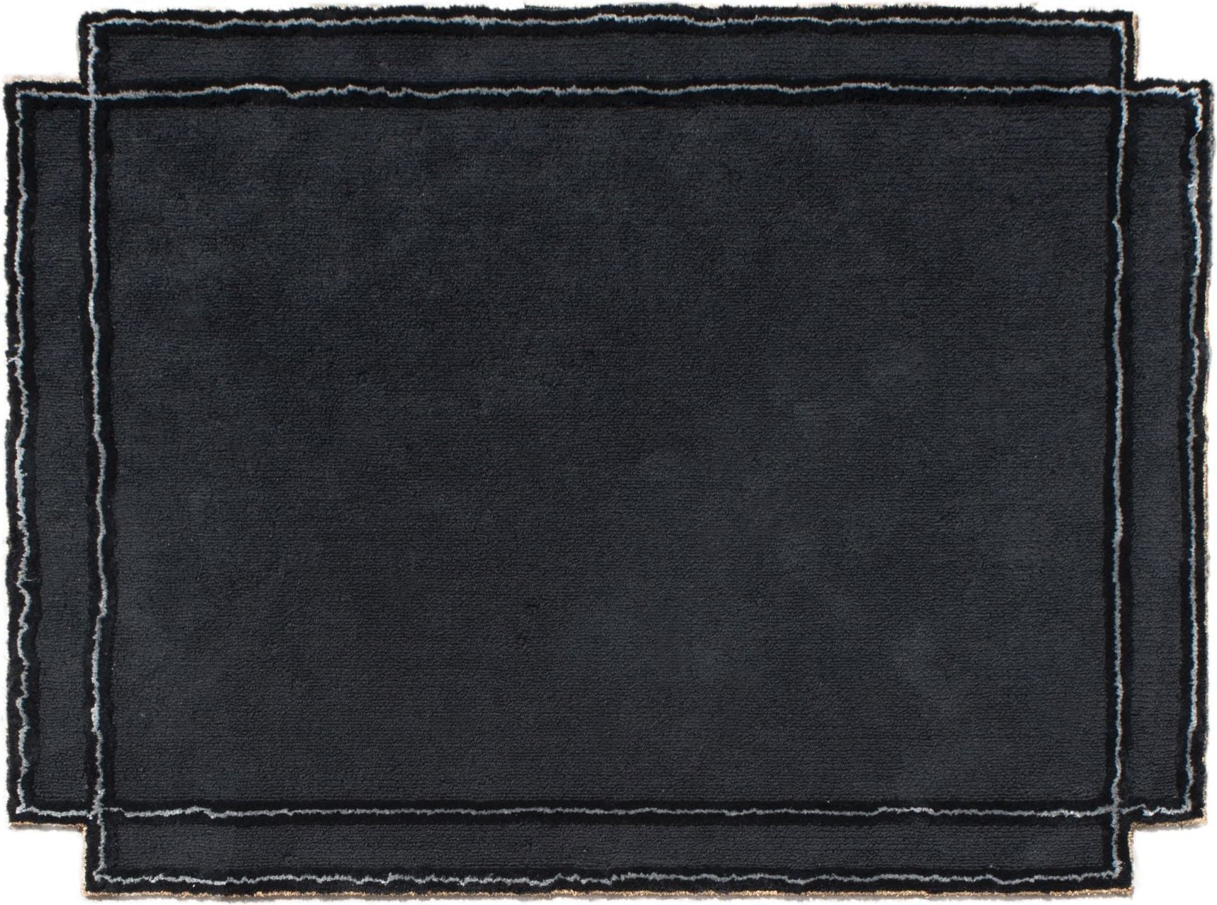 Dywan Volentieri Cornice czarny 200 x 200 cm