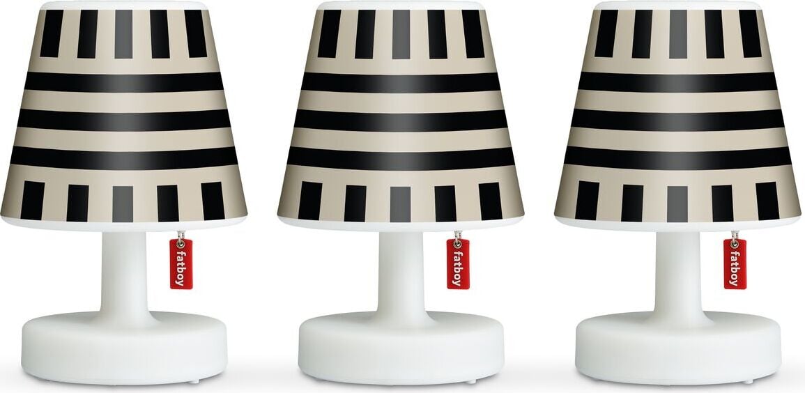 Abażury Cappie Mini Stripe-Me-Crazy do lamp Edison The Mini 3 szt.