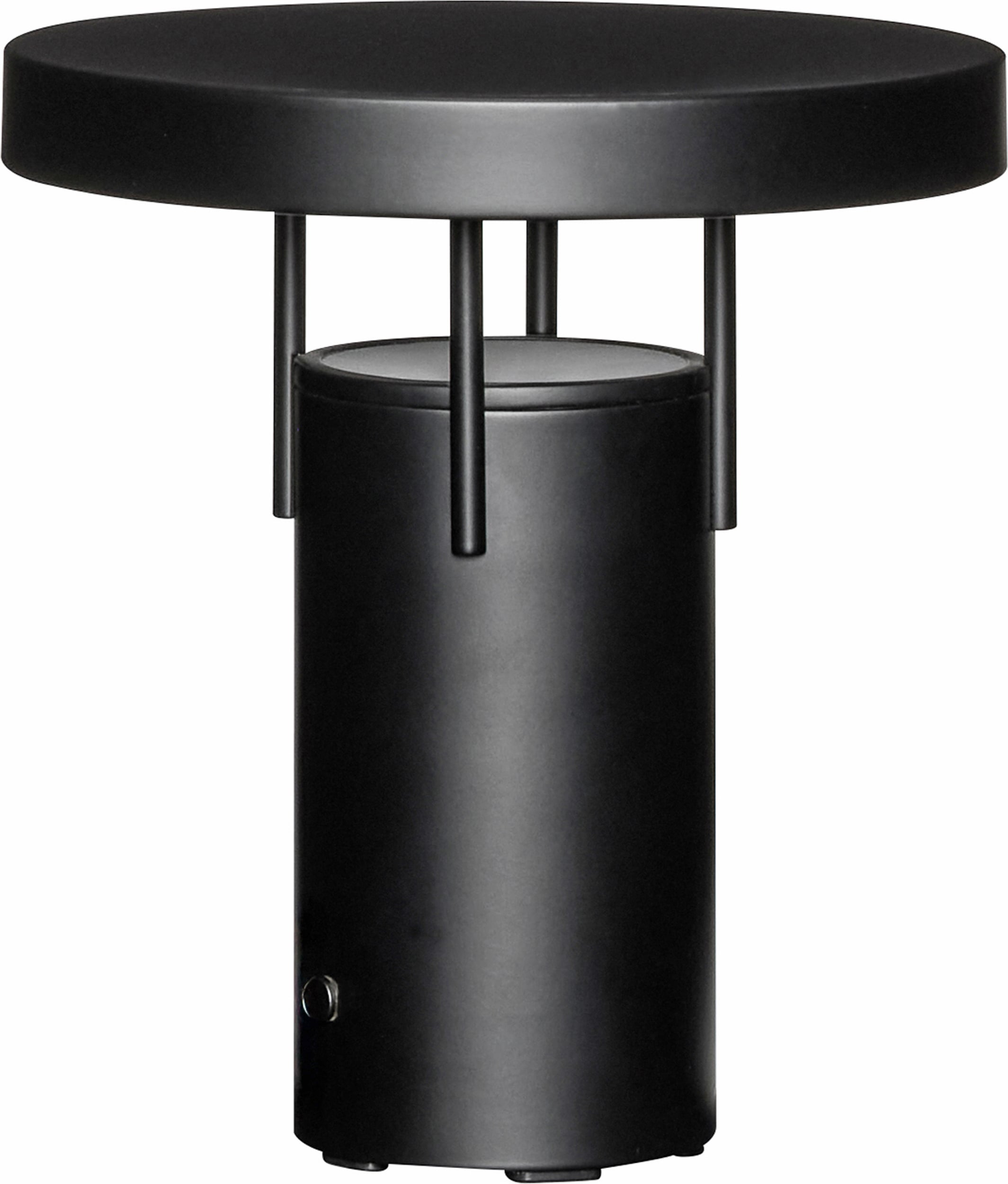 Lampa stołowa bezprzewodowa BringMe Mini czarna matowa