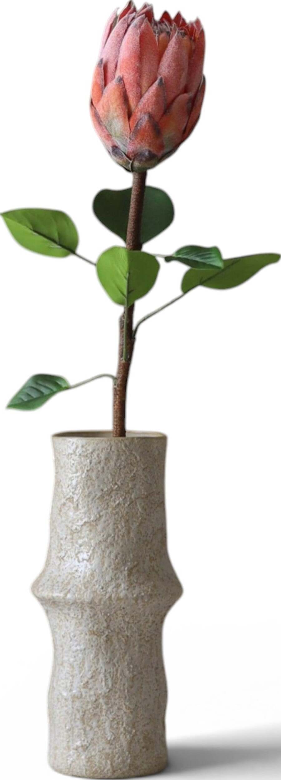 Kwiat sztuczny Botane protea 70 cm pomarańczowa