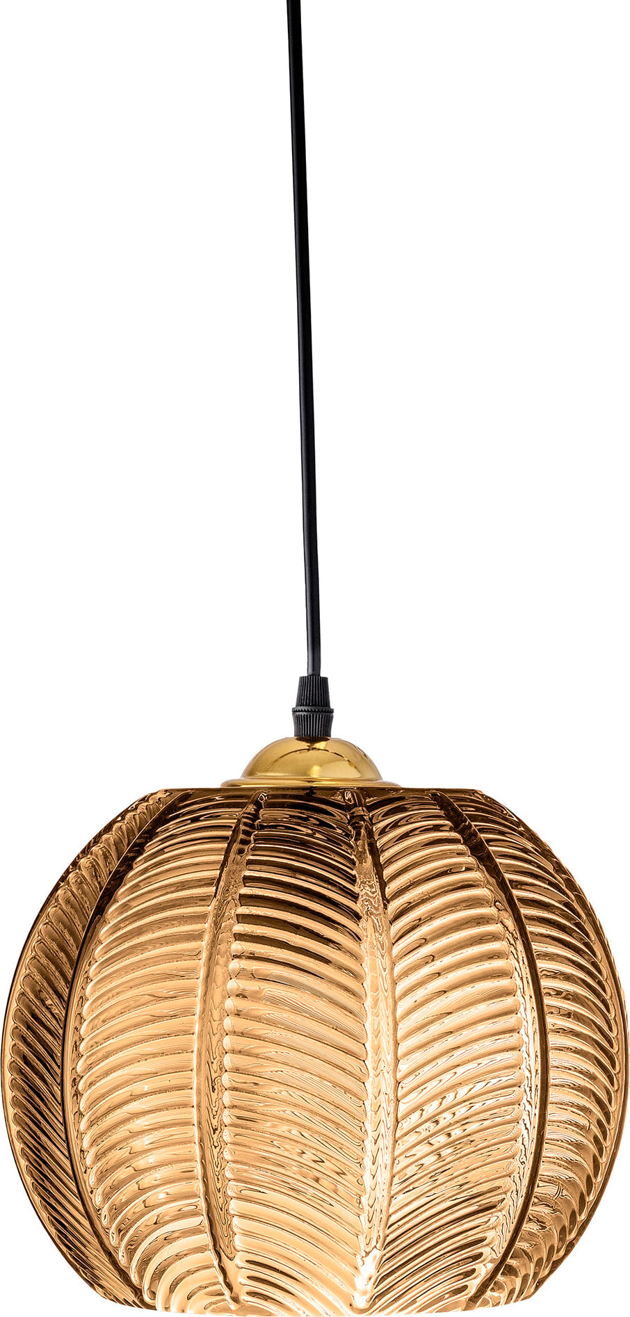 Lampa wisząca Adar jasnobrązowa