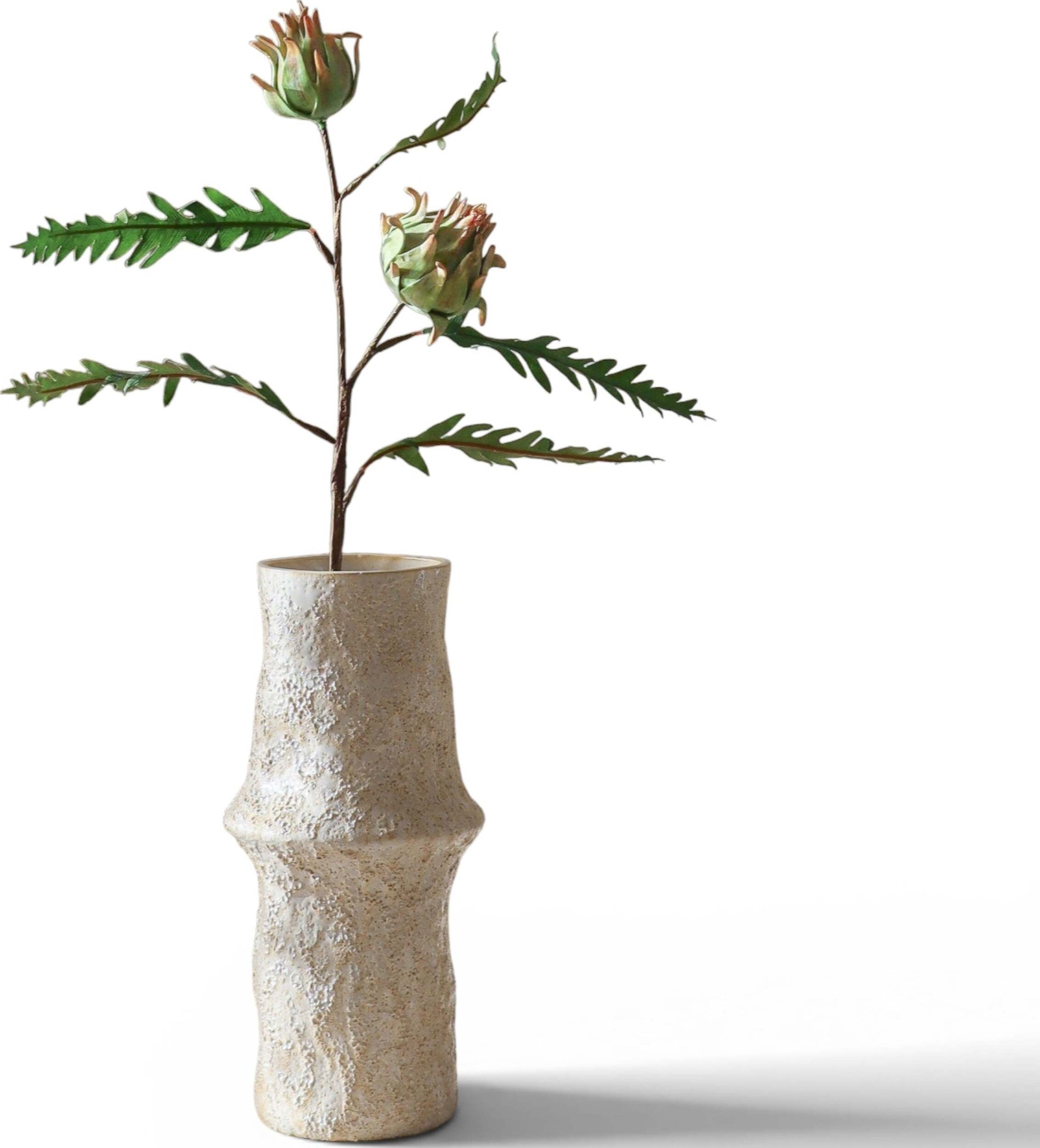 Gałązka sztuczna Botane karczoch 58 cm zielony