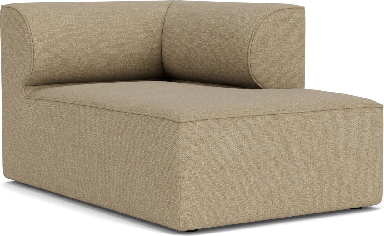 Szezlong prawostronny sofy modułowej Eave Bouclé 86 x 129 cm beżowy
