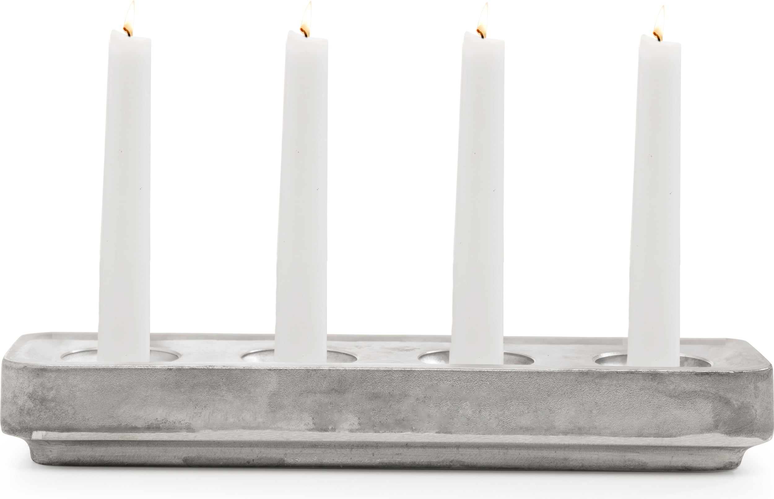 Świecznik Stumpastaken Long aluminium