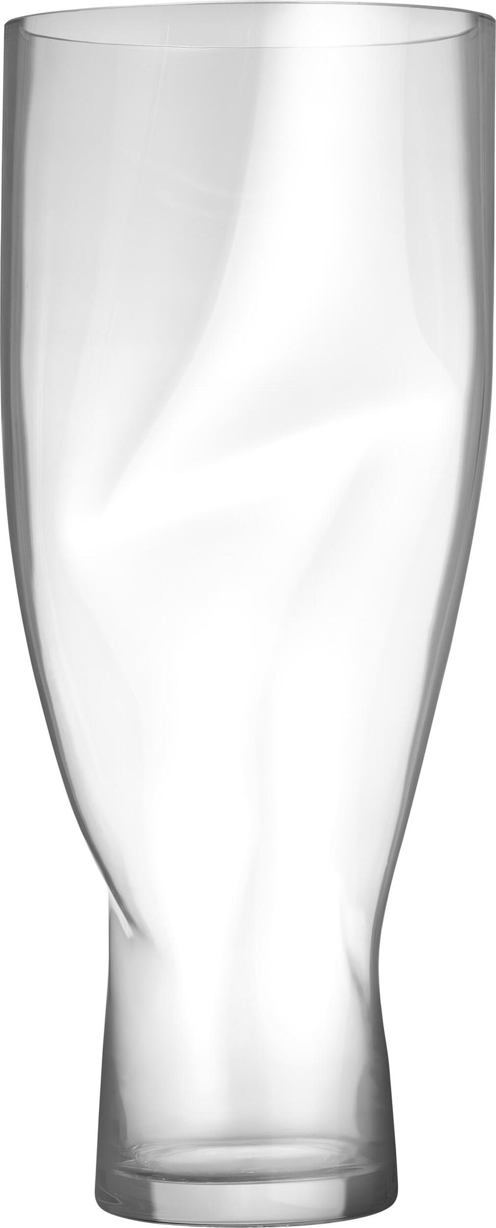Wazon Squeeze 50 cm transparentny