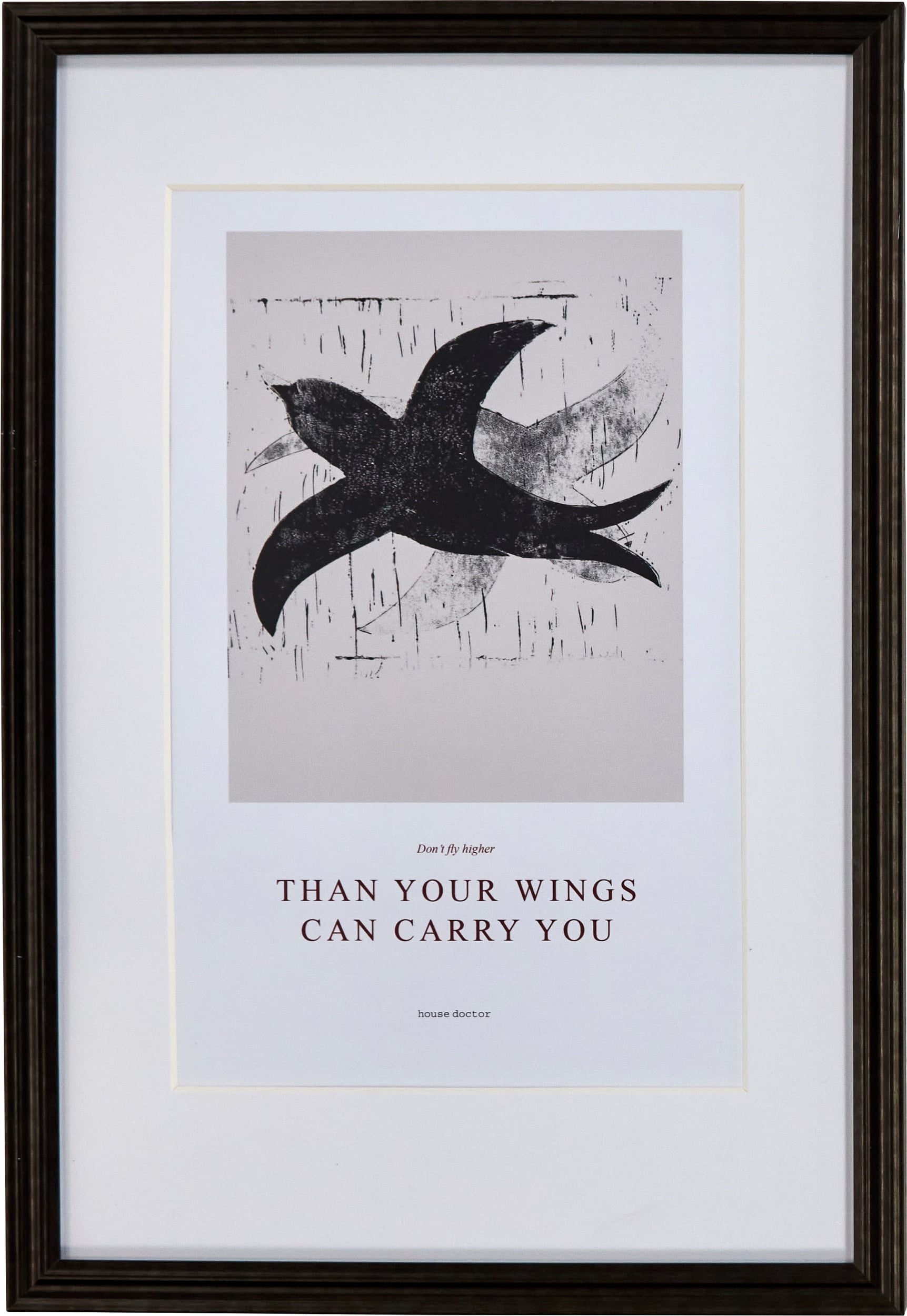 Obraz w ramie Fly 40 x 60 cm