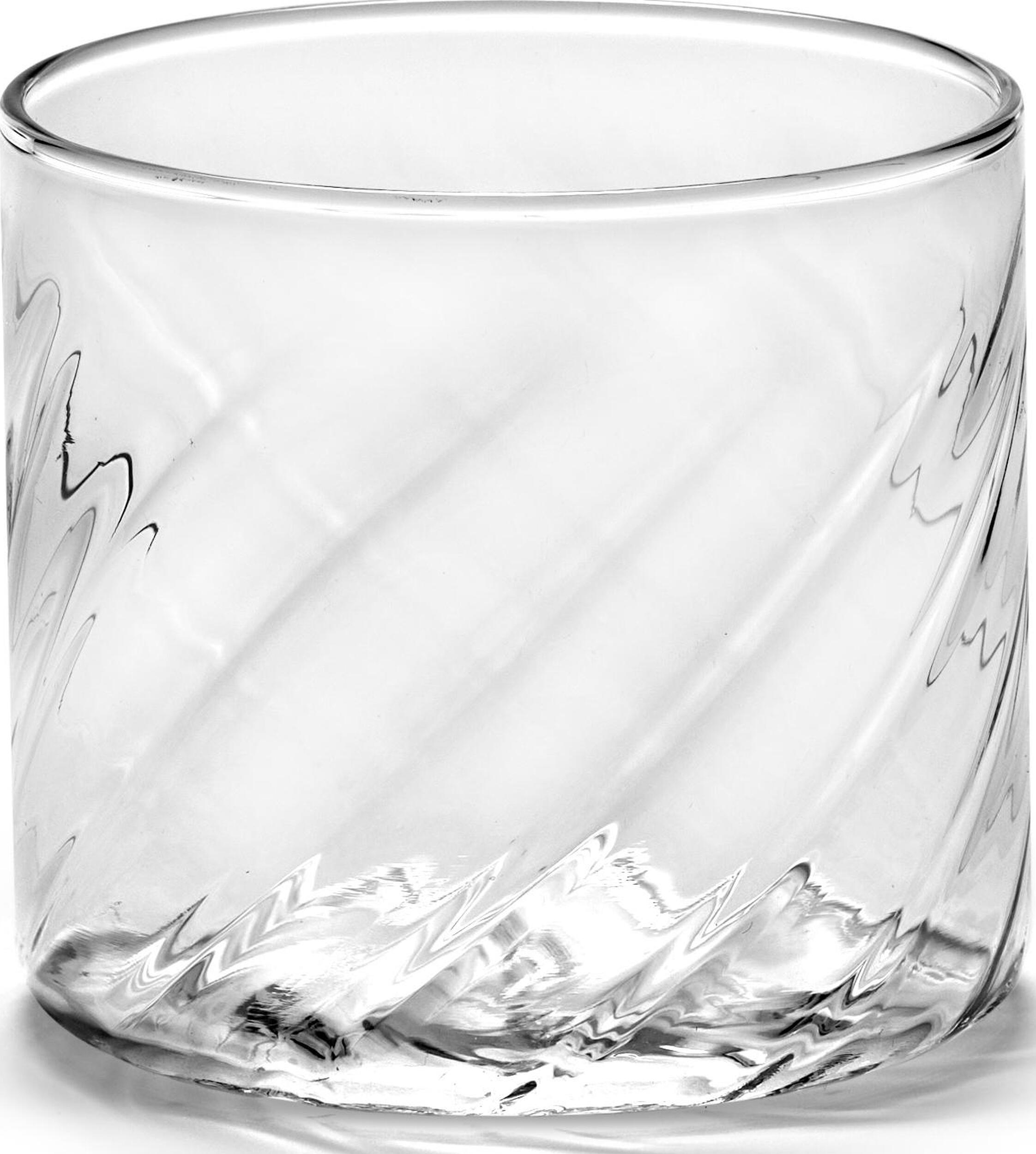 Szklanki Nabucho 7 cm transparentne 4 szt.