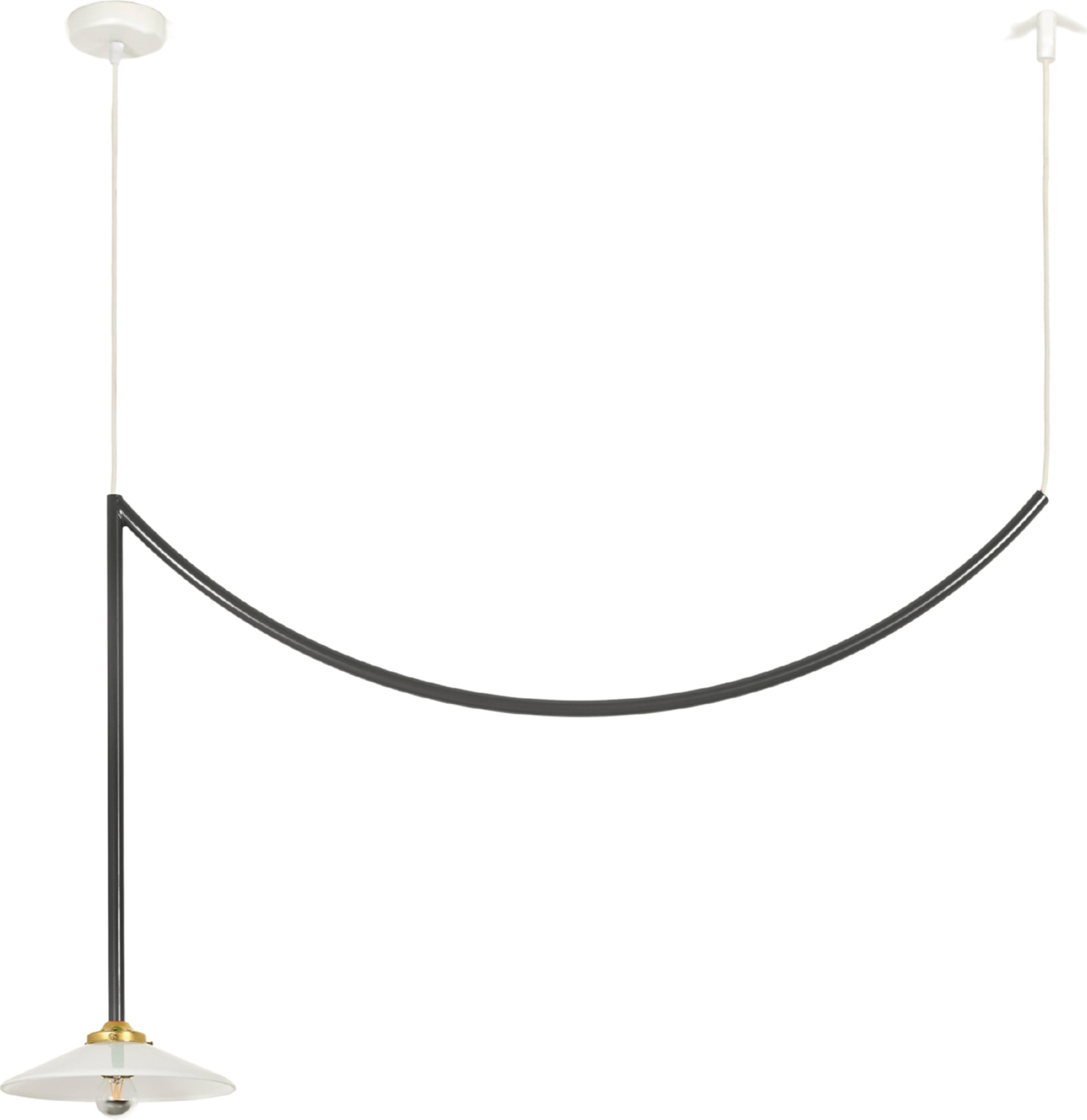 Lampa sufitowa N°5 czarna