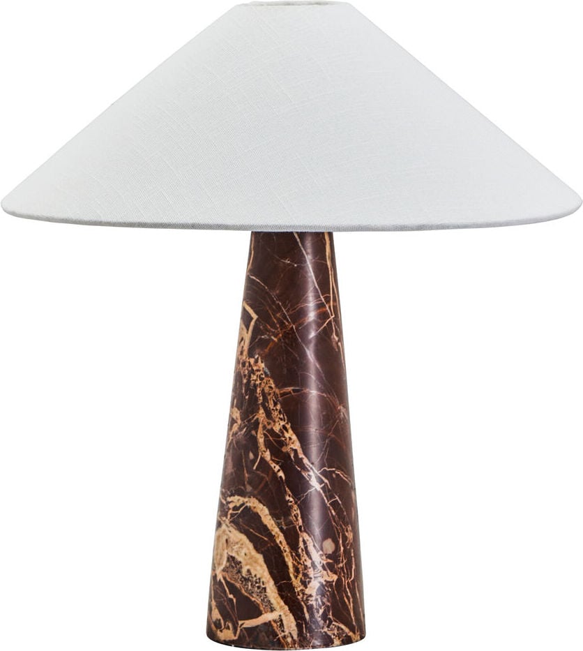 Lampa stołowa Soffi 44 5 cm marmurowa podstawa