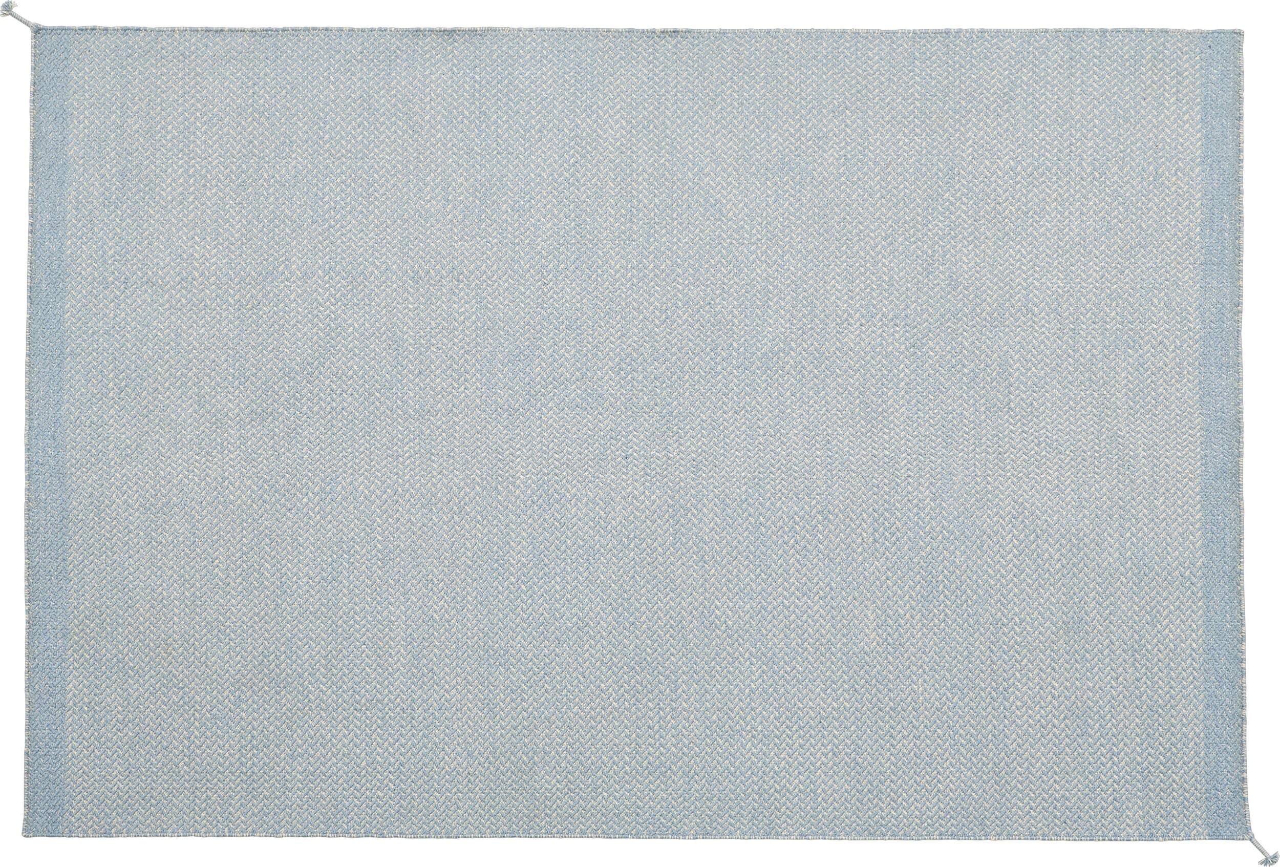 Dywan Ply 170 x 240 cm błękitny z recyklingu