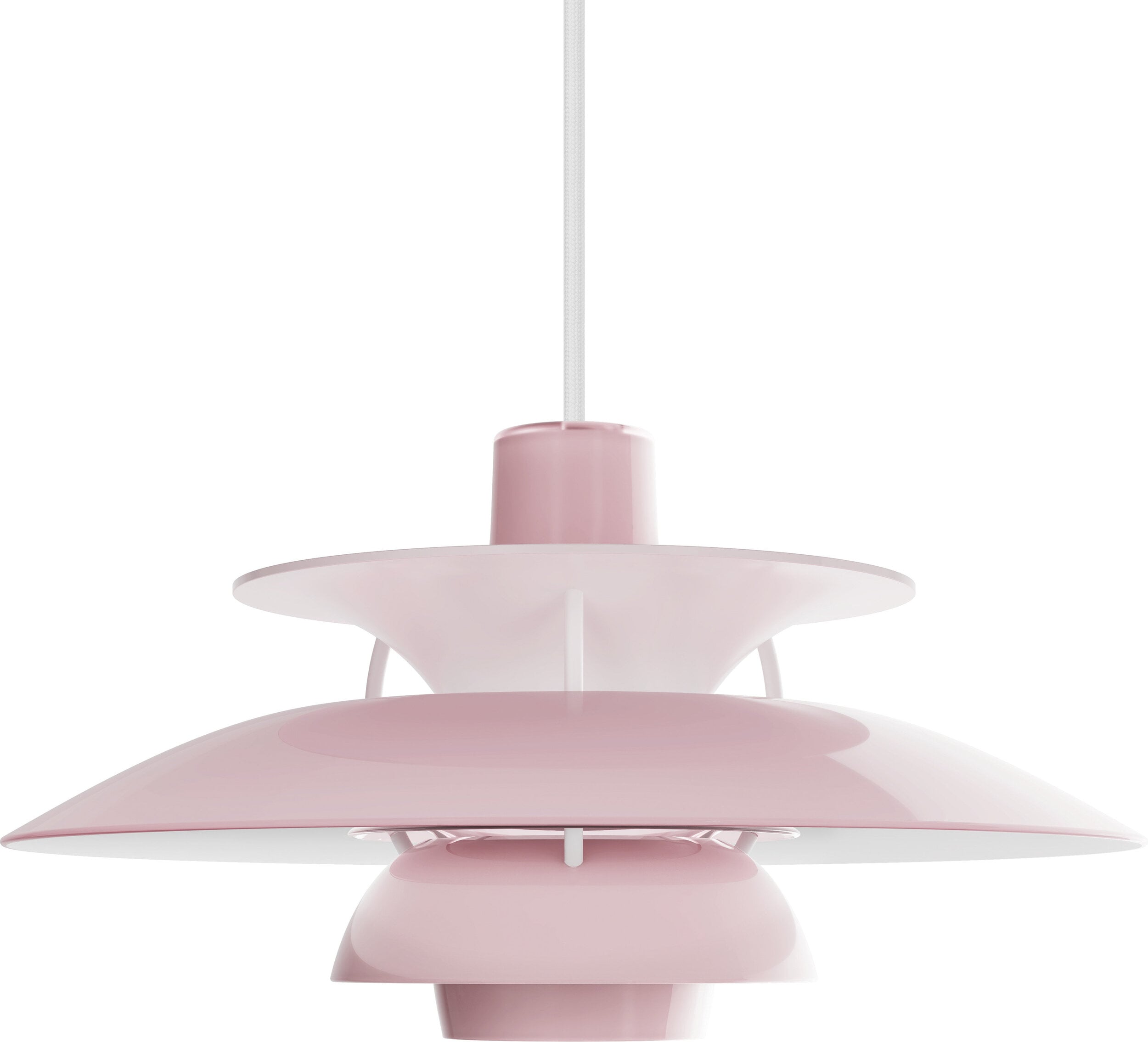 Lampa wisząca PH 5 320 Opal 32 cm różowa