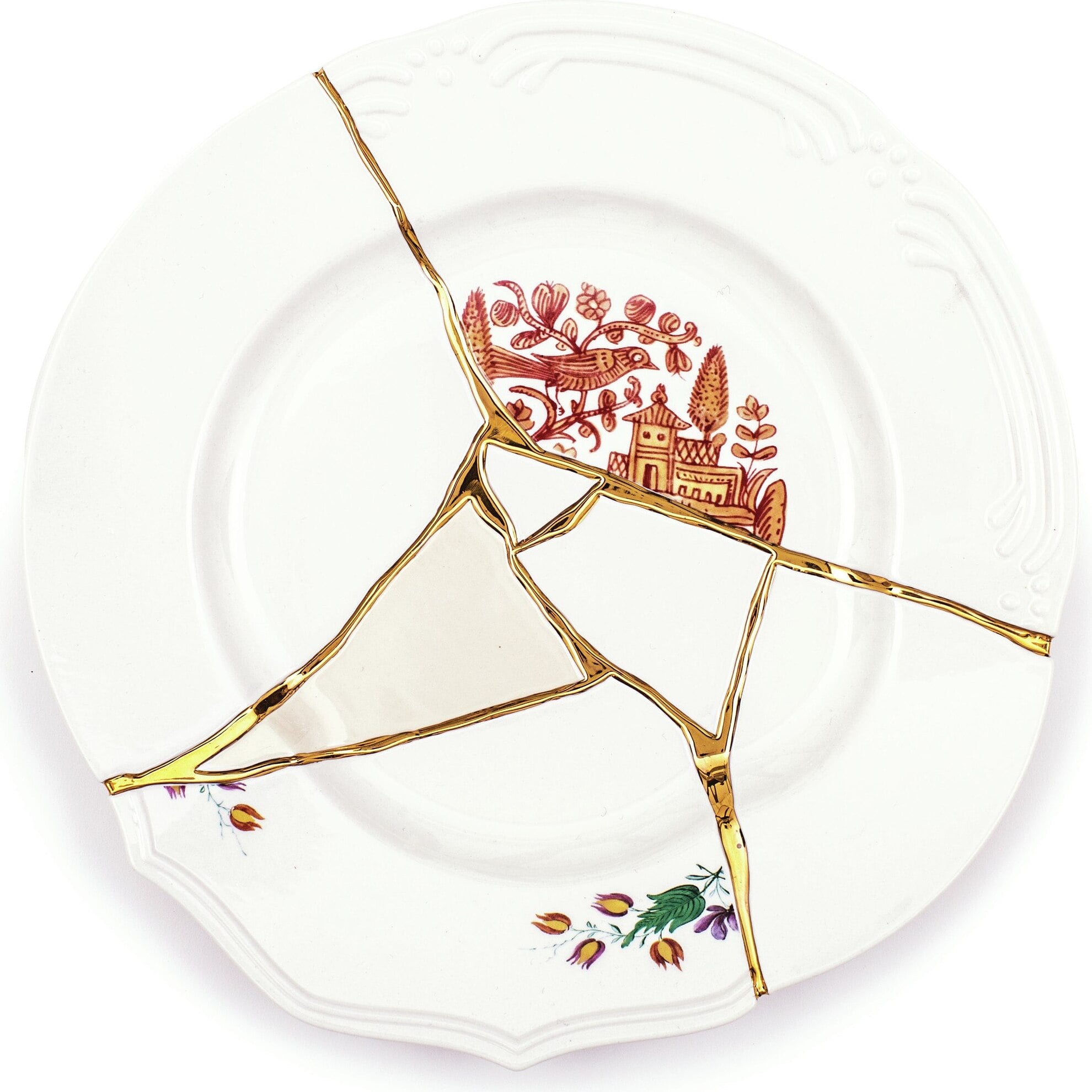 Talerz obiadowy Kintsugi 1