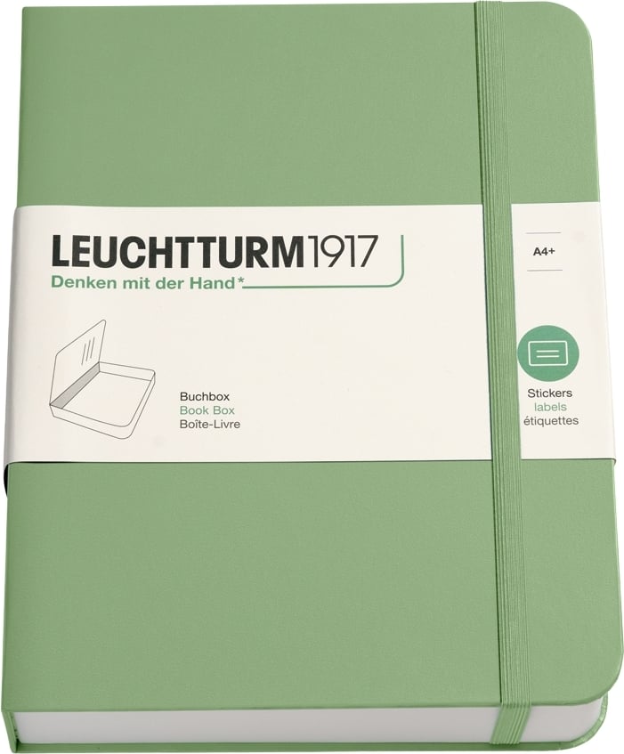 Pudełko na dokumenty Leuchtturm 1917 szałwiowa zieleń