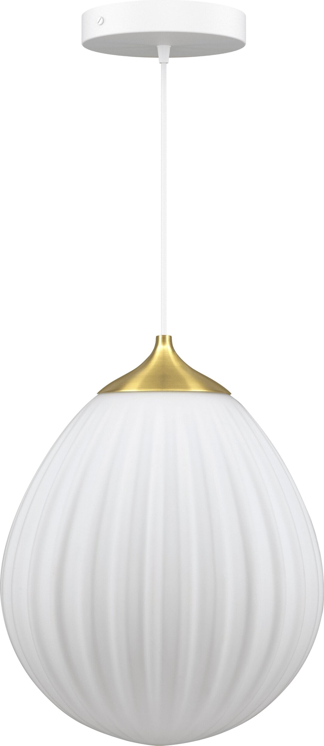 Lampa wisząca Around The World złoto-biała
