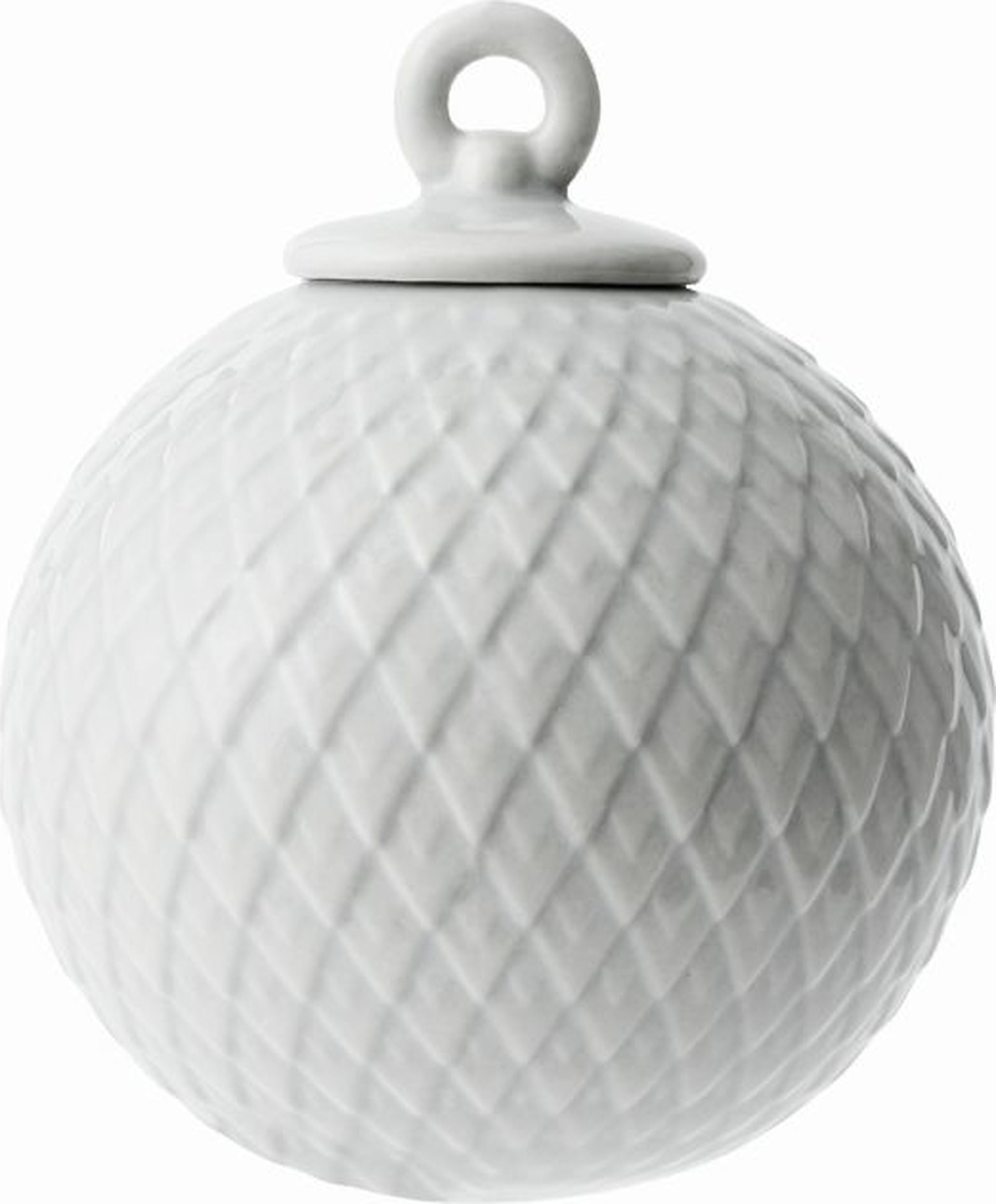 Bombka Rhombe Grey