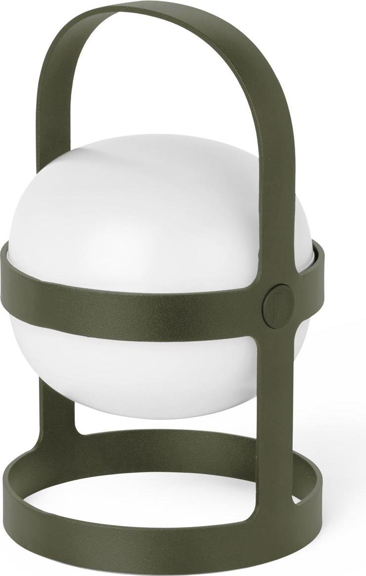 Lampa solarna Soft Spot 18 5 cm oliwkowa