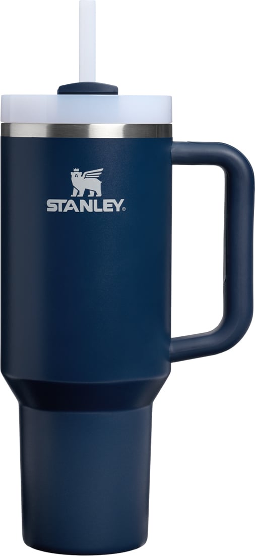Kubek termiczny ze słomką Quencher H2.0 Flowstate Dark Navy 1 18 l