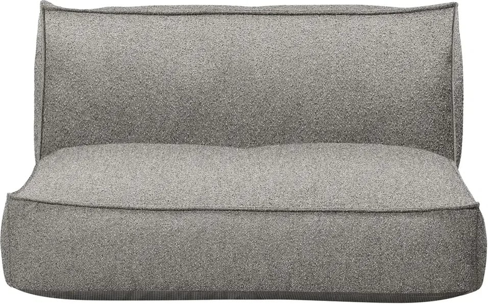 Sofa ogrodowa dwuosobowa Stay Bouclé 120 x 120 cm jasnobrązowa