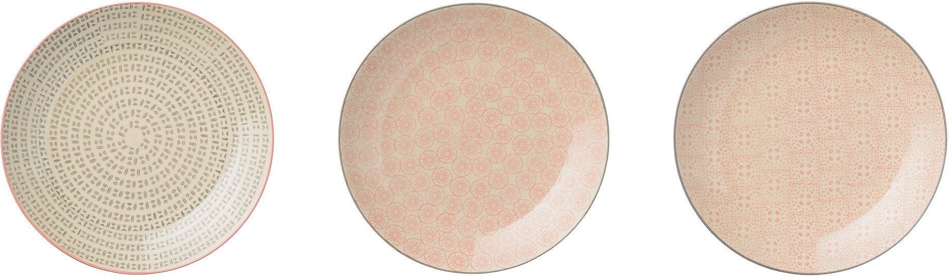 Talerze płaskie Cecile 20 cm 3 szt.
