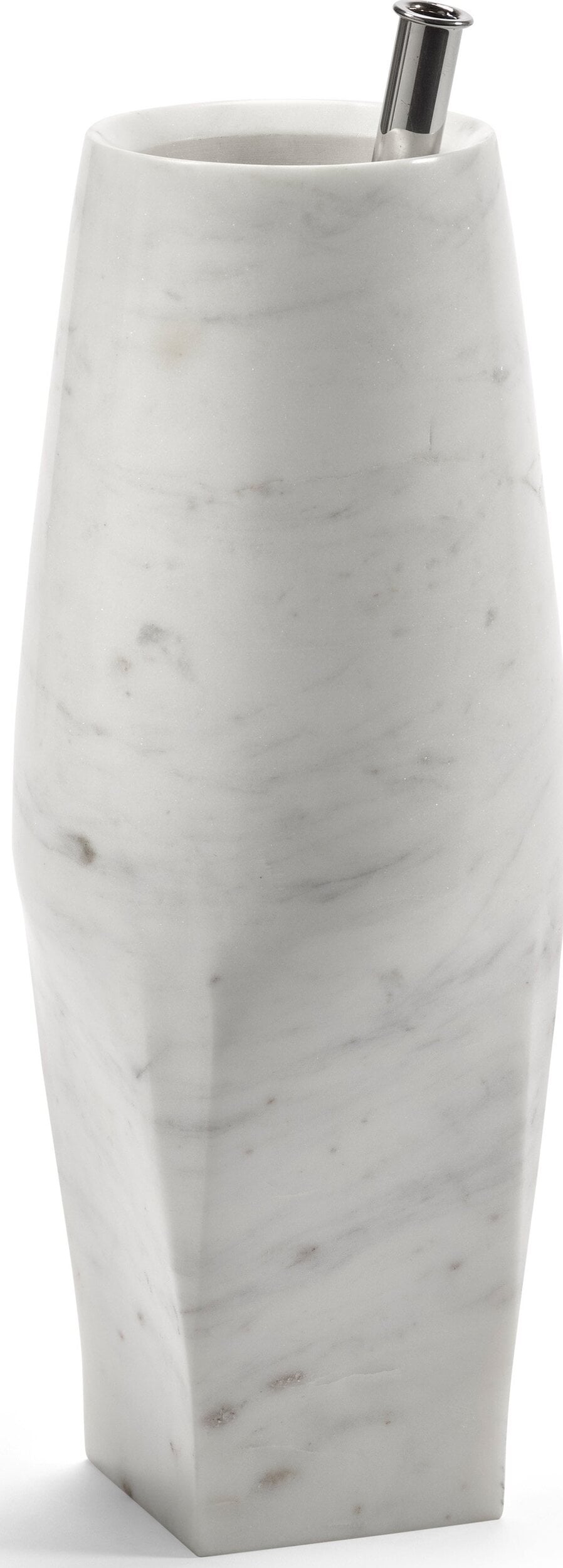 Wazon marmurowy Josephine 35 cm biały