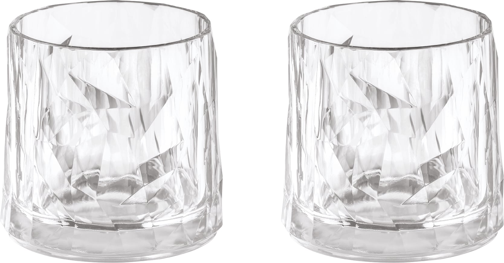 Szklanki z tworzywa Club No. 2 Tritan 250 ml przezroczyste 2 szt.