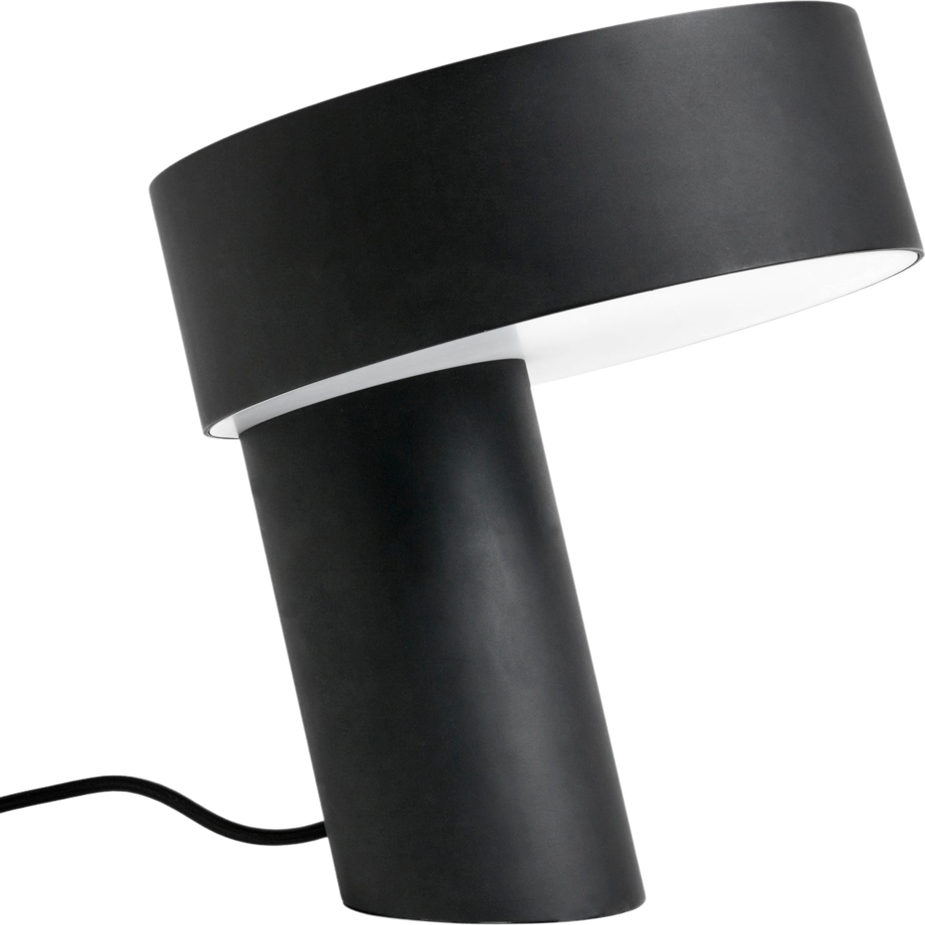 Lampa stołowa Slant czarna