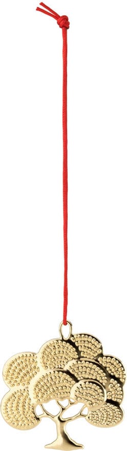 Zawieszka świąteczna Karen Blixen dąb 6 5 cm złota