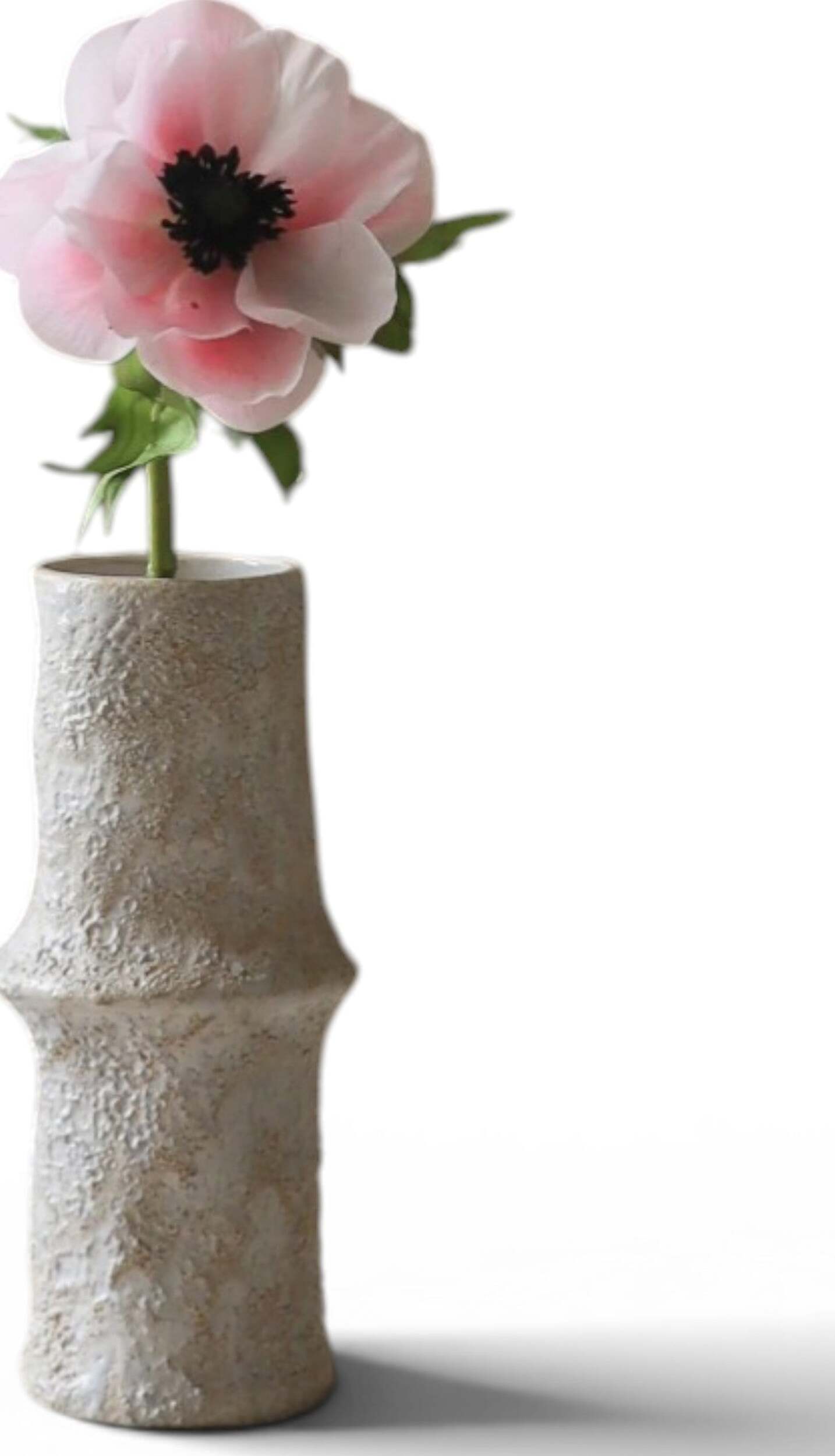 Kwiat sztuczny Botane zawilec wieńcowy 43 cm różowy