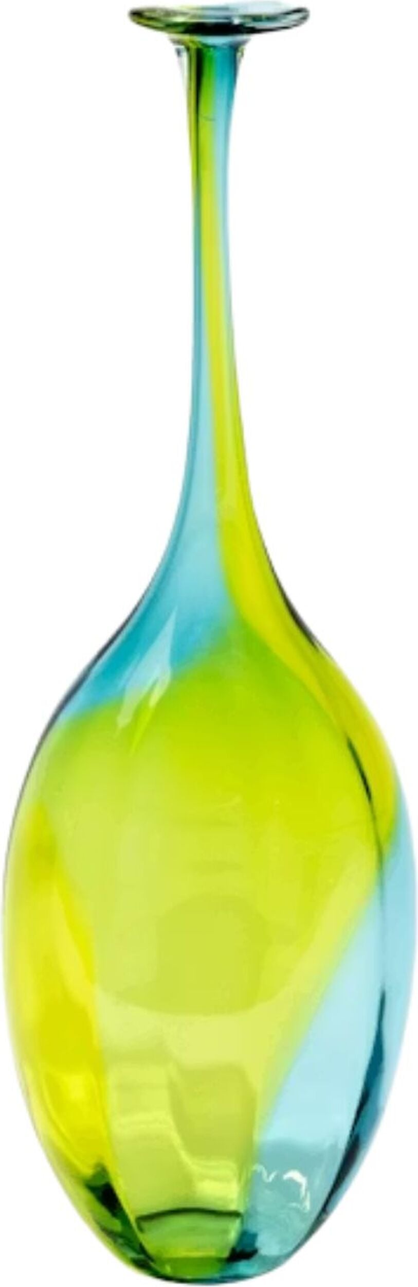 Wazon Fidji 36 5 cm zielono-niebieski