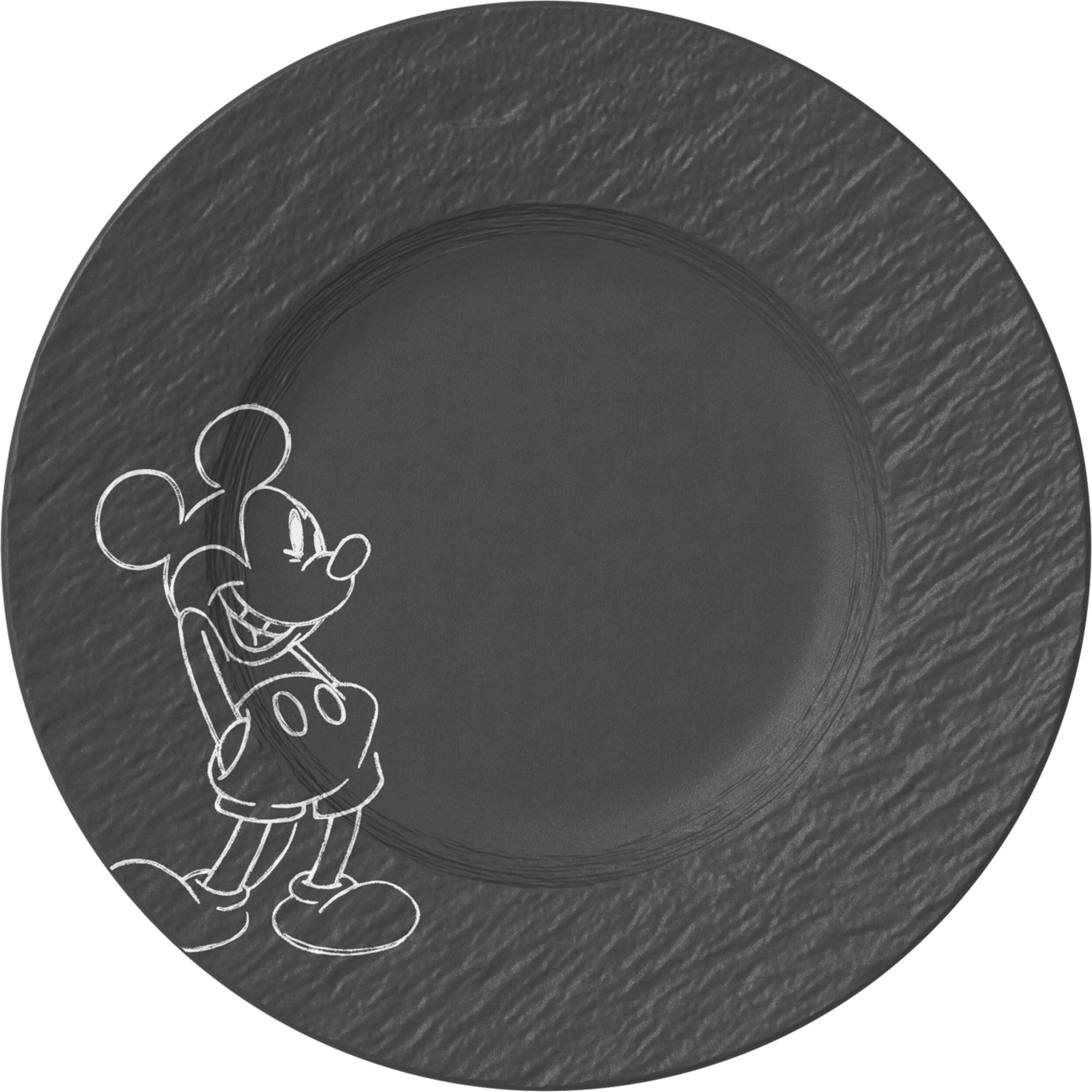 Talerz śniadaniowy Manufacture Rock Mickey Mouse 21 7 cm czarny
