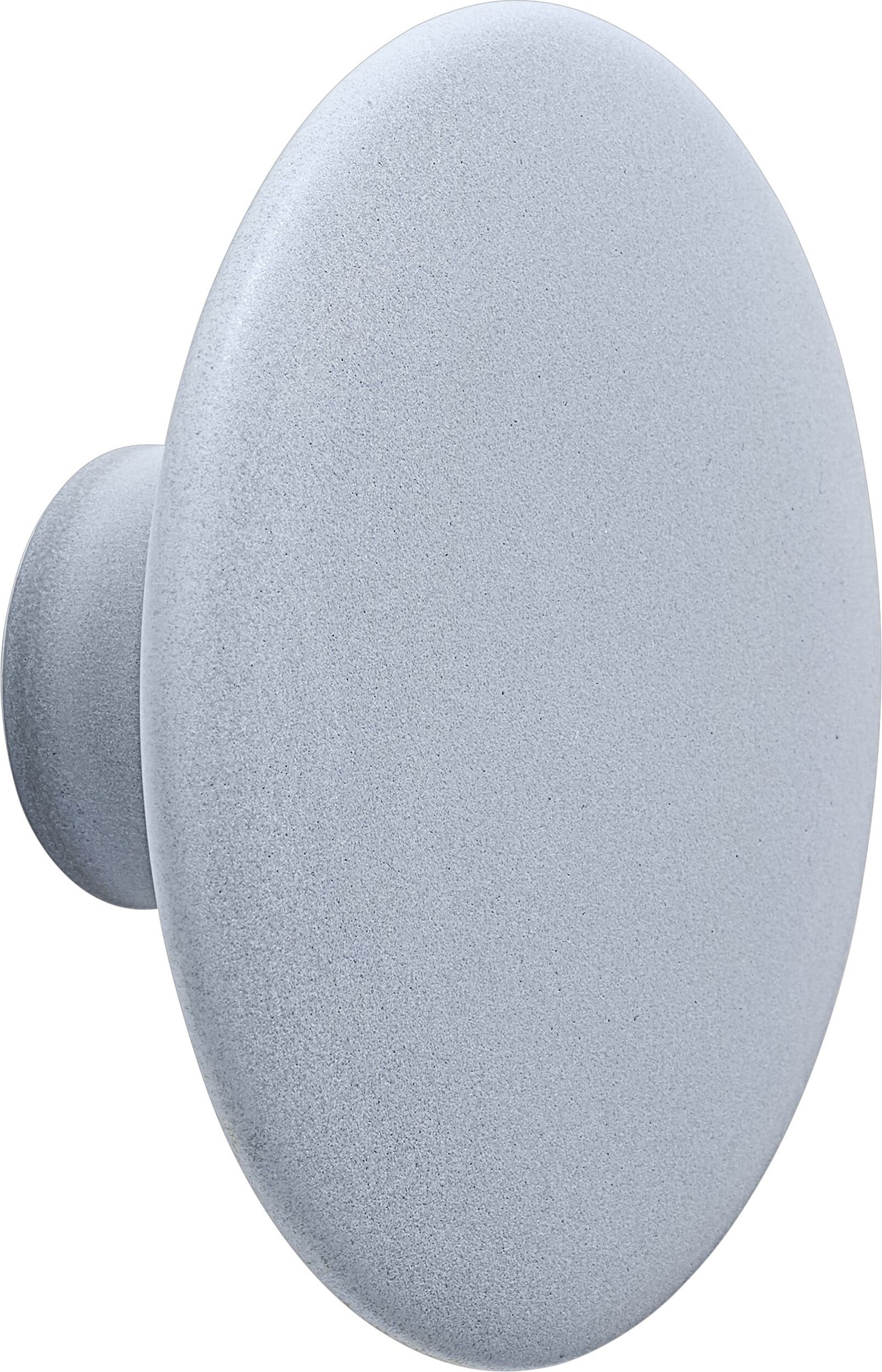 Haczyk ścienny Dots Ceramic 13 cm jasnoniebieski