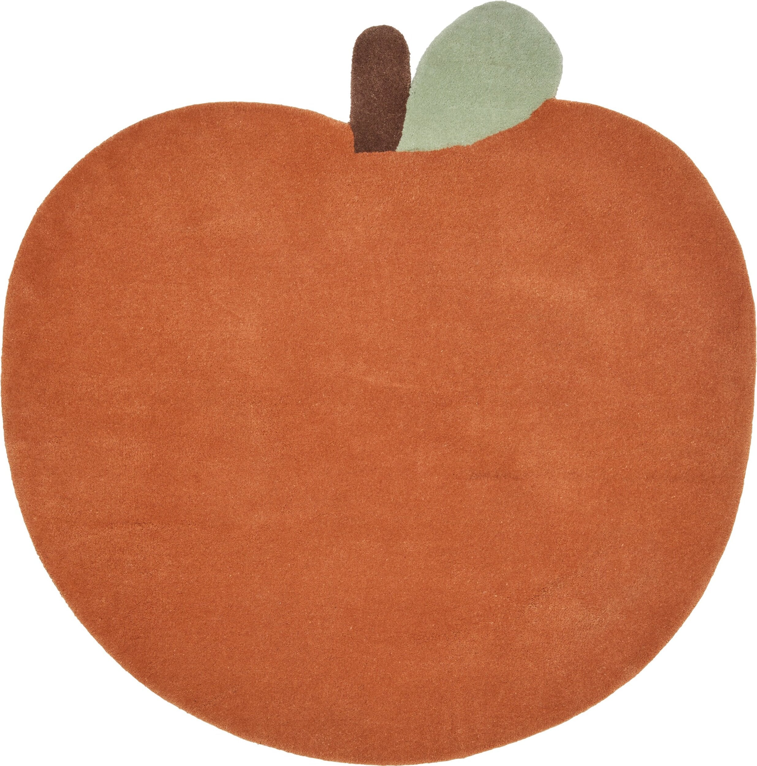 Dywan Apple 110 cm brązowy