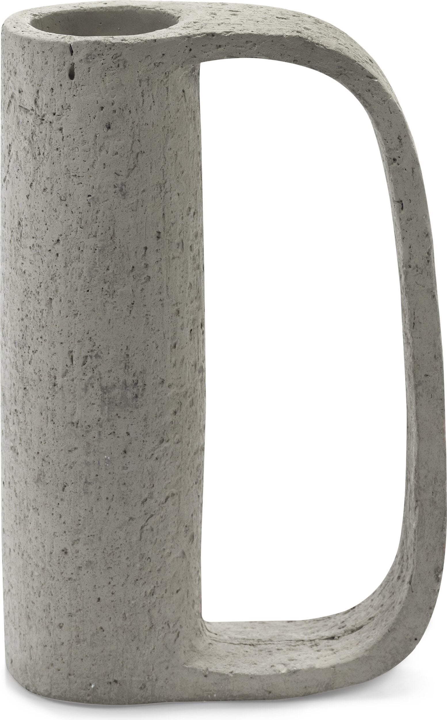 Wazon z uchwytem FCK Cement 31 5 cm
