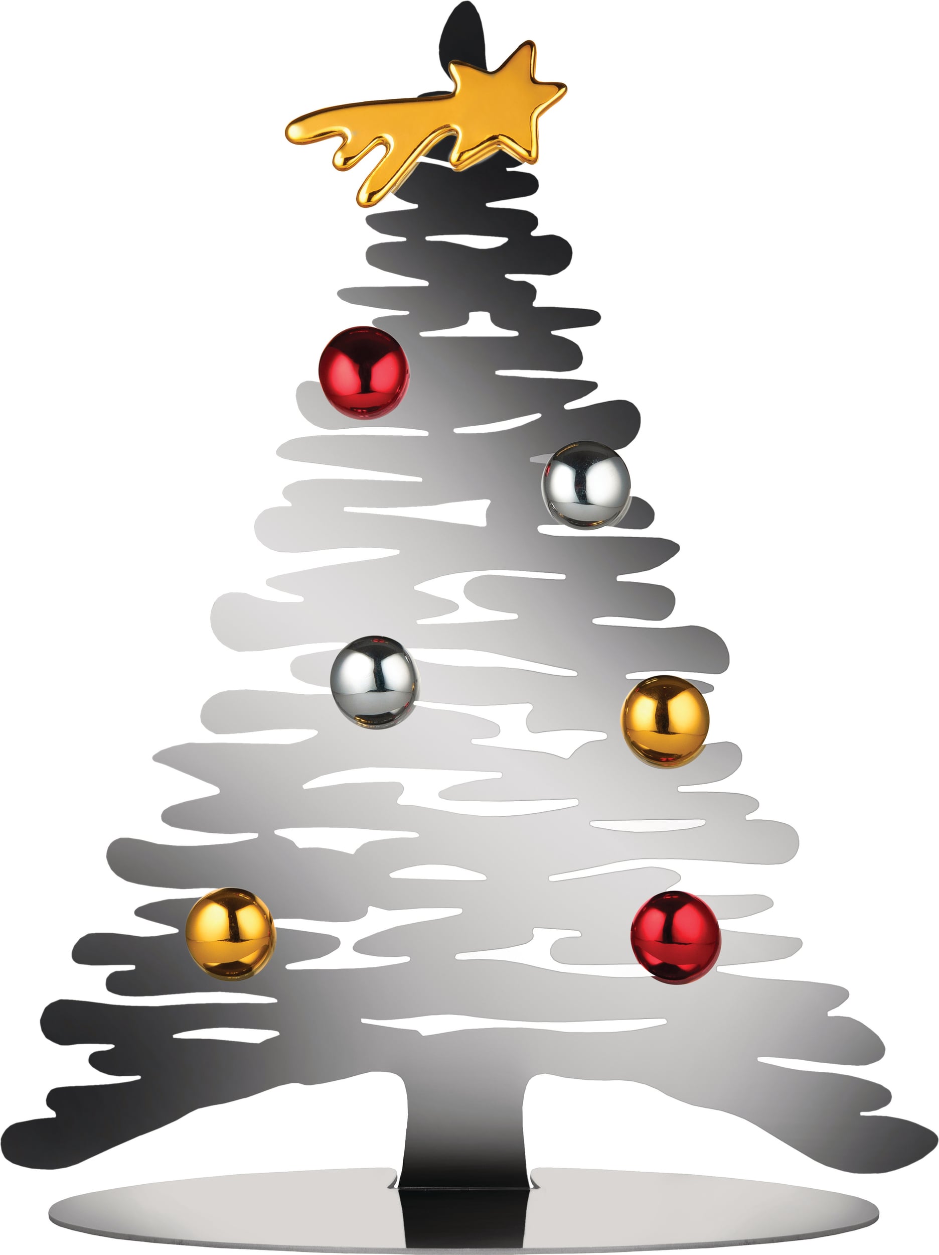 Dekoracja świąteczna Bark for Christmas srebrna