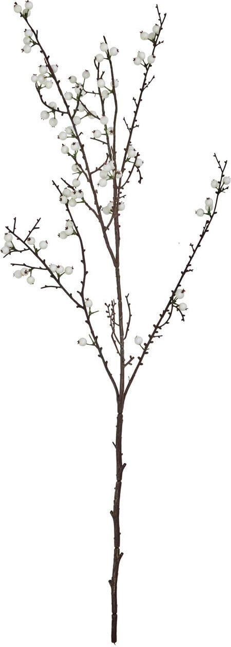 Kwiat sztuczny Decor gałązka 97 cm biały