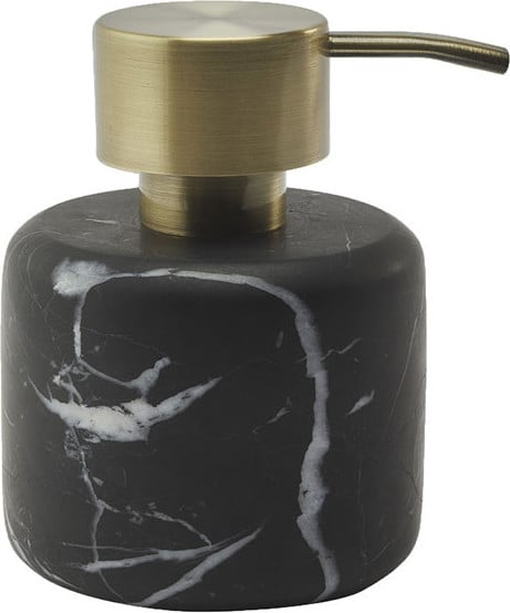 Dozownik do mydła Nero 8 cm czarny