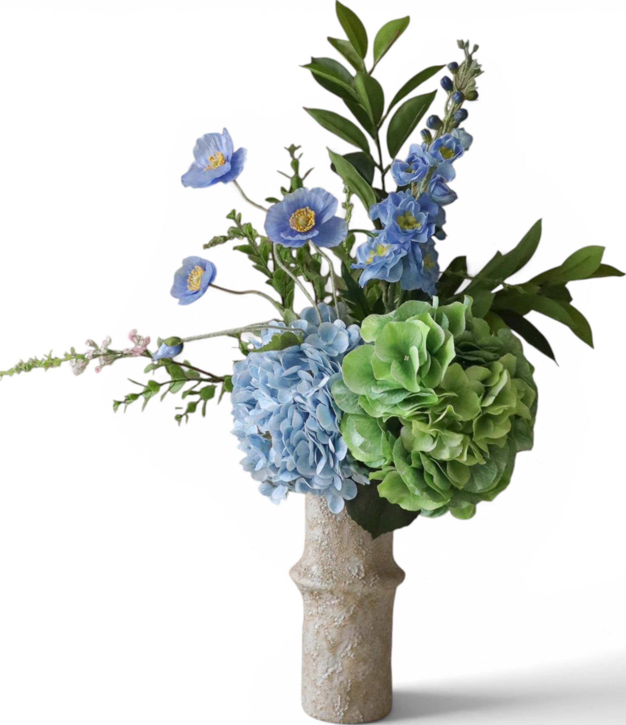 Kwiaty sztuczne bukiet Powder Blue