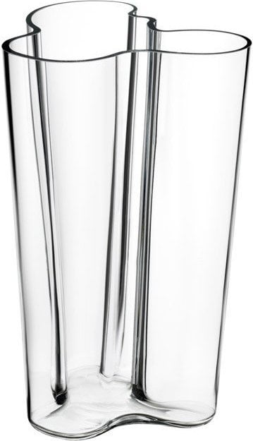 Wazon Aalto 25 cm przezroczysty szeroki