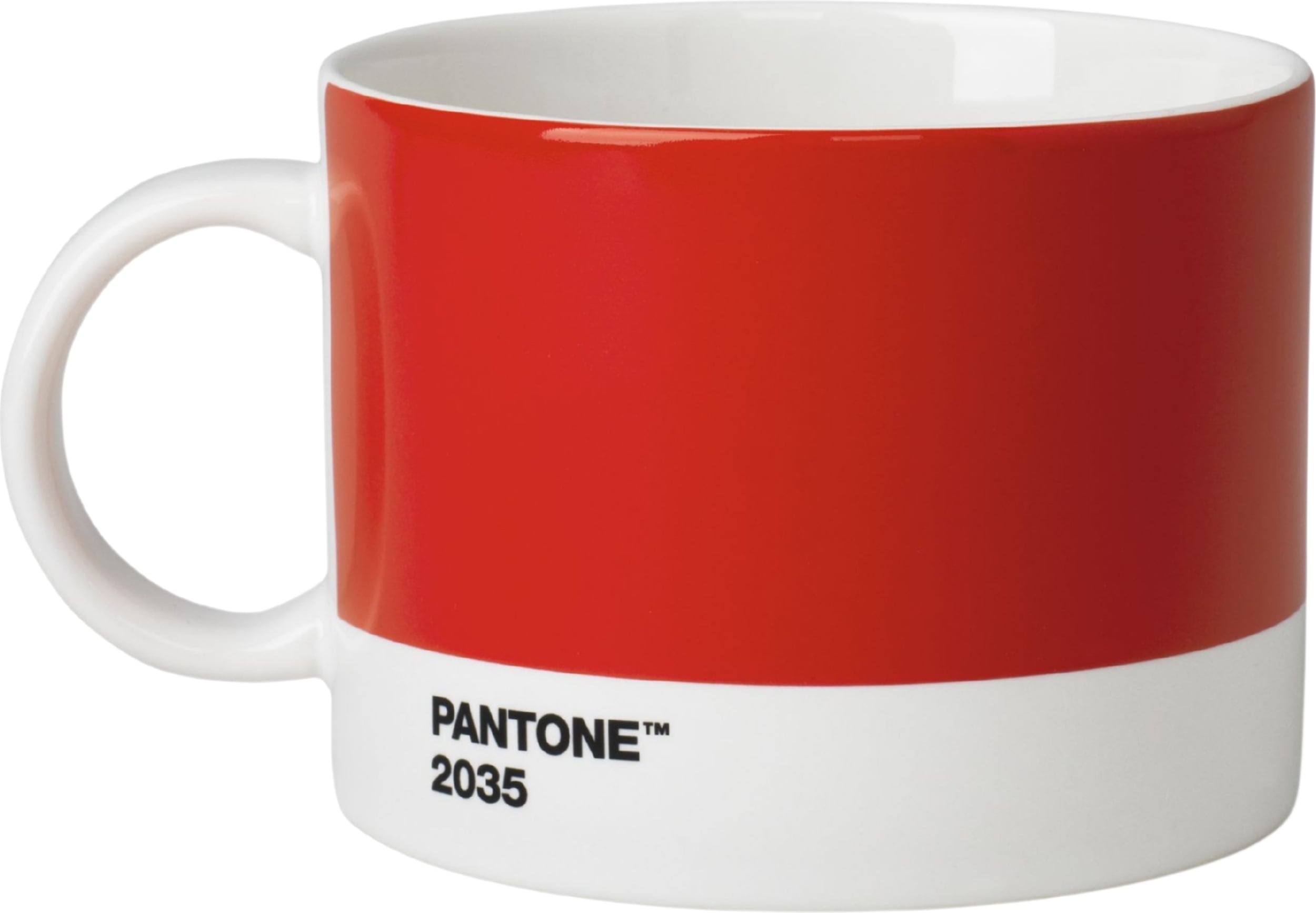 Kubek do herbaty Pantone 475 ml czerwony