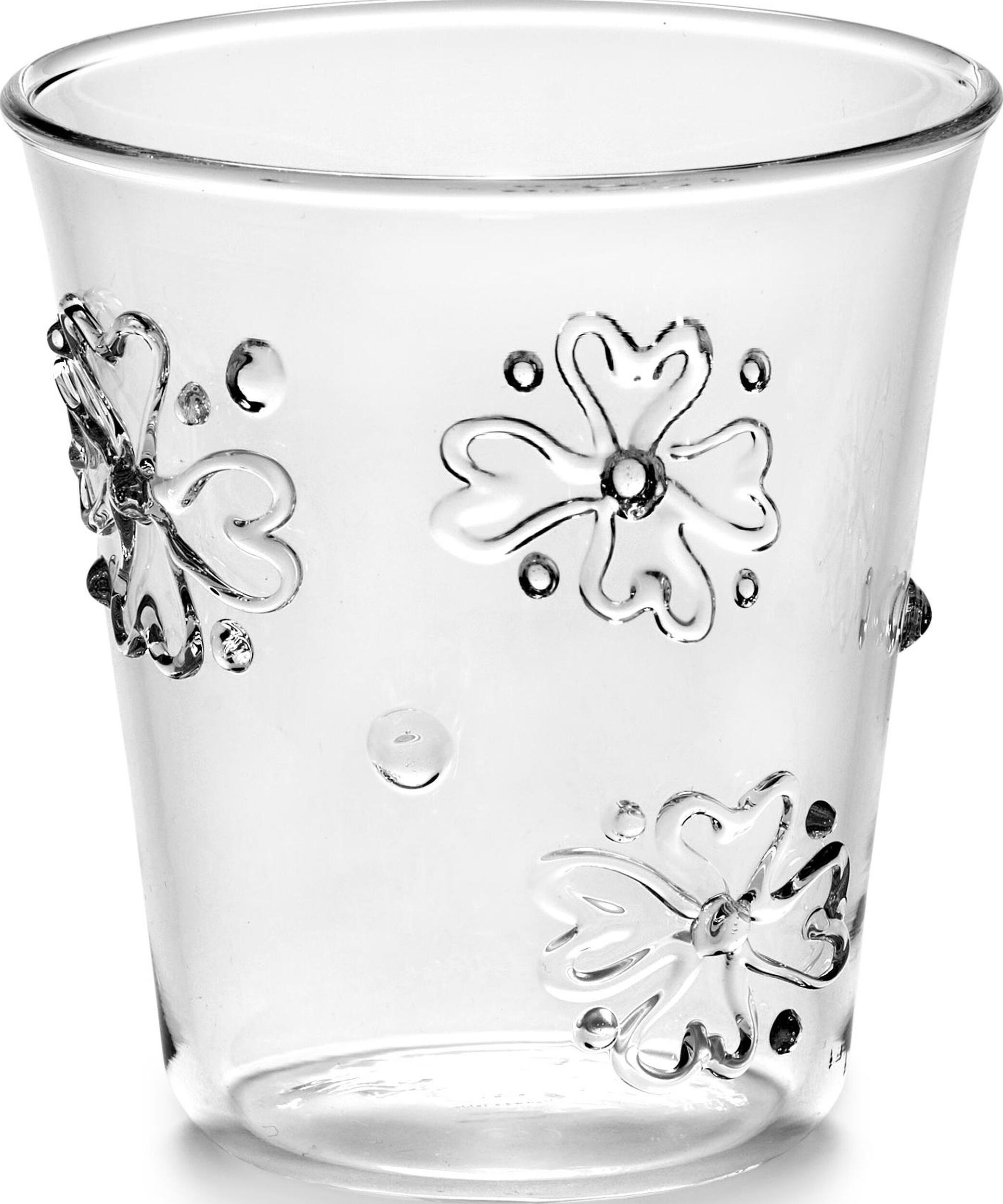 Szklanki Astarte 9 cm transparentne 4 szt.