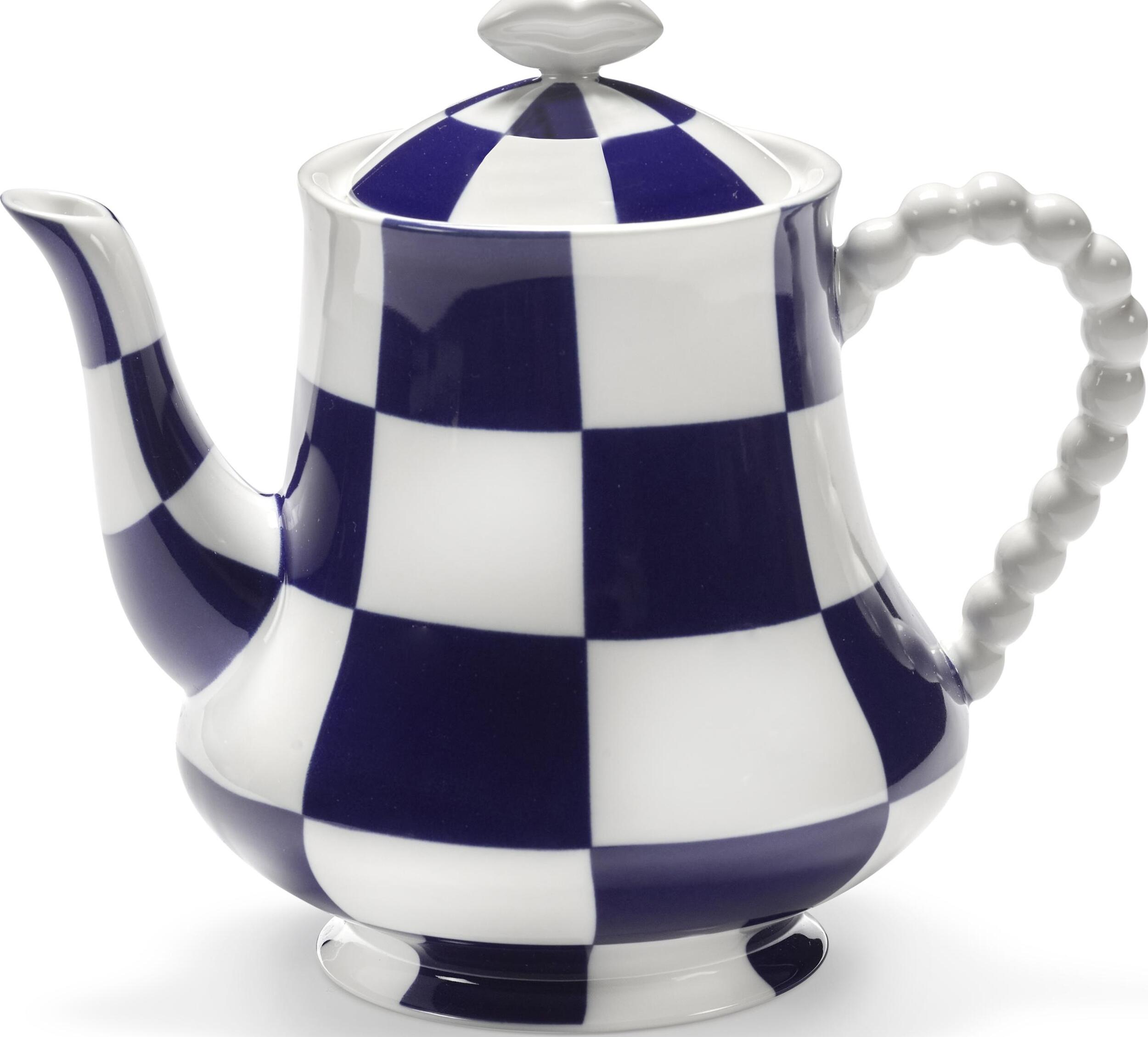 Dzbanek do herbaty Les Objets Mouleversants granatowy
