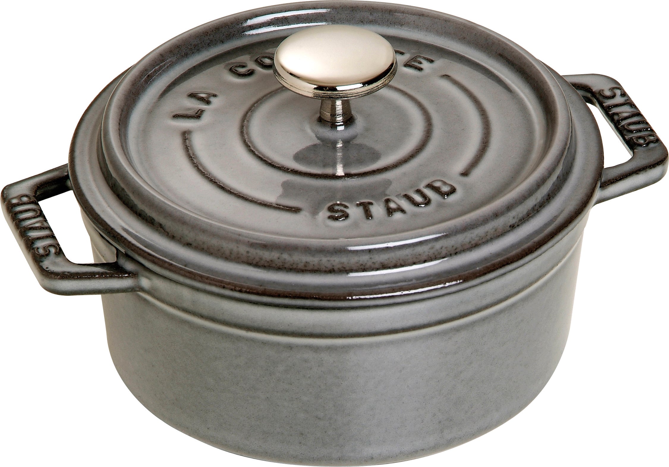 Garnek La Cocotte 400 ml grafitowy żeliwny